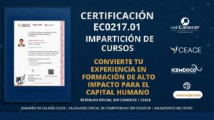 Certificación EC0217.01 Impartición de Cursos Presenciales CEACE