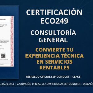 Certificación EC0249 Consultoría