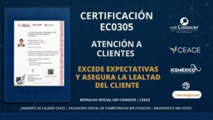 Certificación EC0305 Prestación de Servicios de Atención a Clientes CEACE