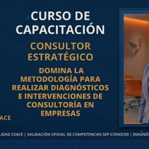 Conviértete en Consultor Estratégico con CEACE. Domina diagnósticos organizacionales, análisis costo-beneficio y propuestas ejecutivas de alto impacto.