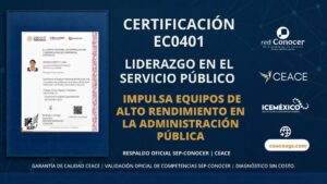 Certificación EC0401 Liderazgo en el Servicio Público CEACE