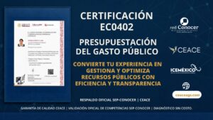 Certificación EC0402 Presupuestación del Gasto Público CEACE
