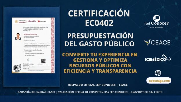 Certificación EC0402 Presupuestación del Gasto Público CEACE