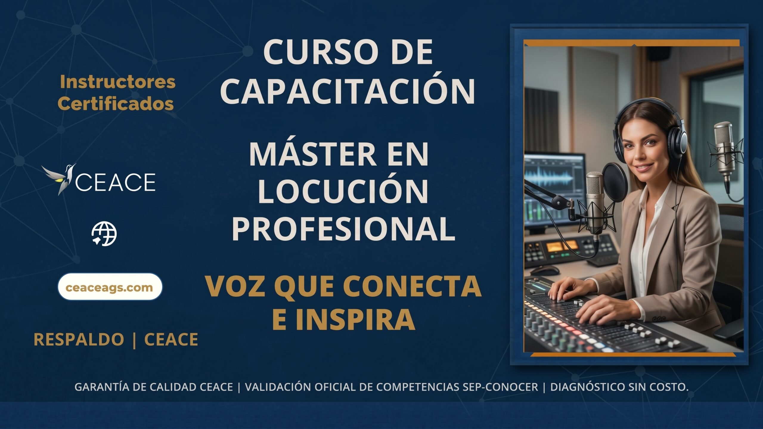Master en Locución Profesional CEACE